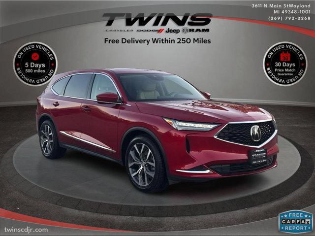 used 2024 Acura MDX car, priced at $38,400