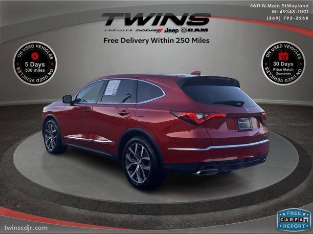 used 2024 Acura MDX car, priced at $38,400