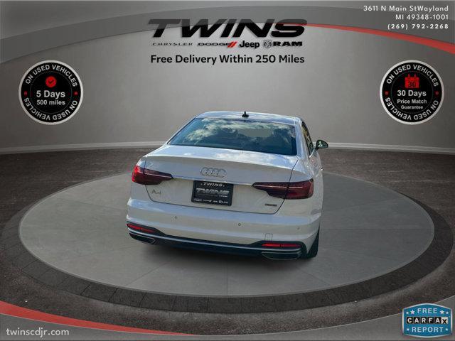 used 2022 Audi A4 car, priced at $21,700