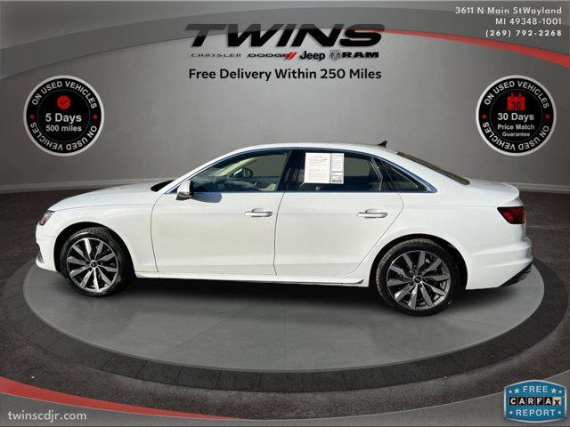 used 2022 Audi A4 car, priced at $21,700