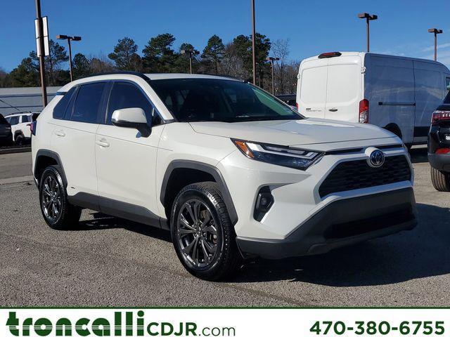 used 2022 Toyota RAV4 Hybrid car, priced at $27,450
