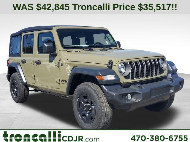 new 2026 Jeep Wrangler car, priced at $35,517