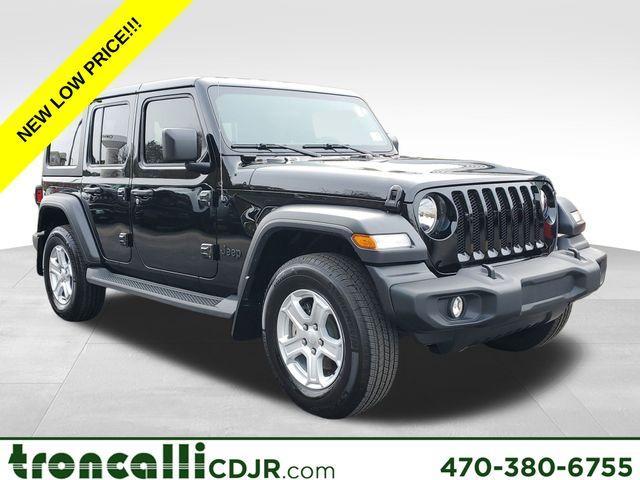 used 2022 Jeep Wrangler Unlimited car, priced at $29,950