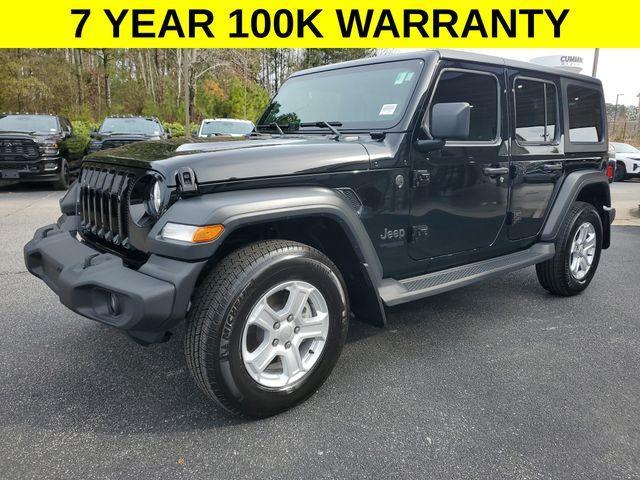 used 2022 Jeep Wrangler Unlimited car, priced at $29,950