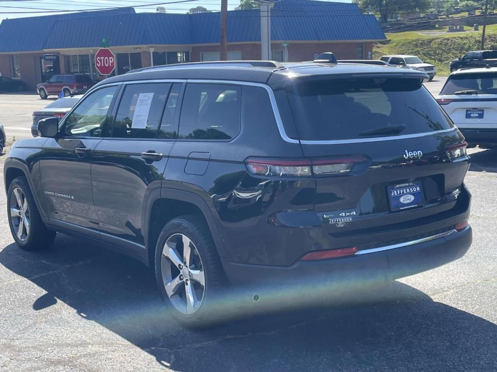 used 2021 Jeep Grand Cherokee L car, priced at $26,689
