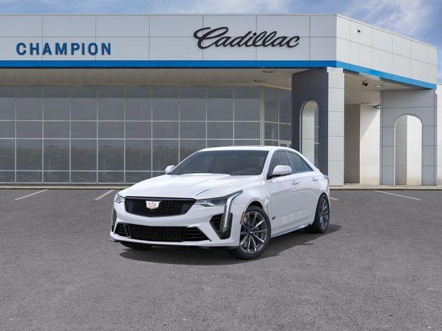 new 2026 Cadillac CT4-V car, priced at $76,480