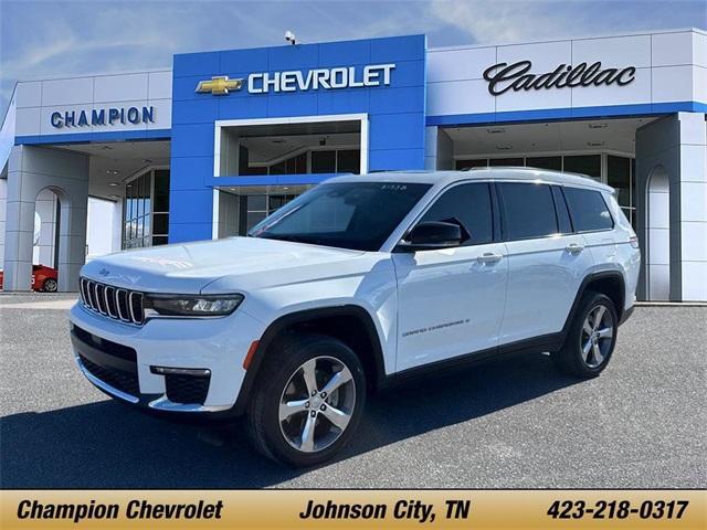 used 2021 Jeep Grand Cherokee L car, priced at $27,795