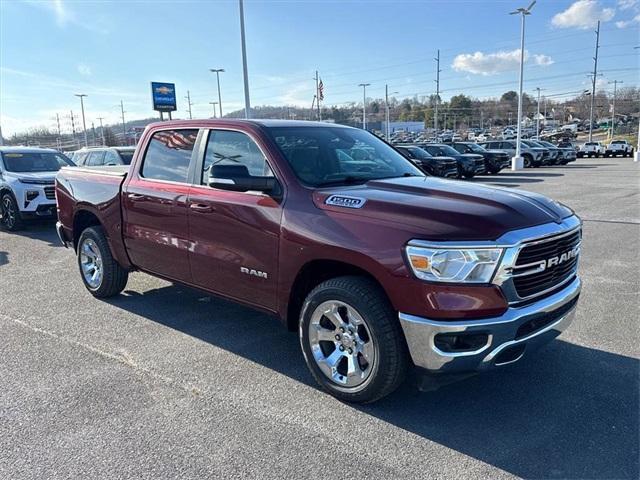 used 2021 Ram 1500 car, priced at $34,400