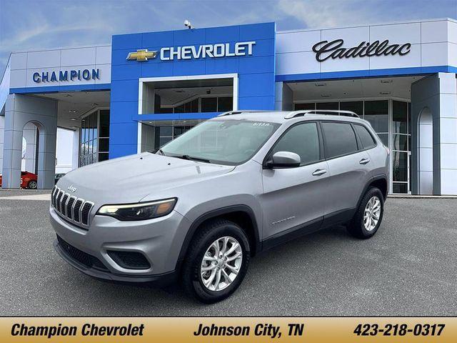 used 2021 Jeep Cherokee car, priced at $16,500