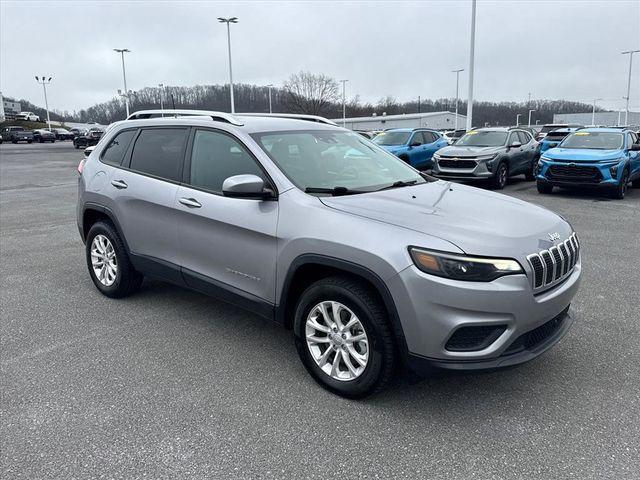 used 2021 Jeep Cherokee car, priced at $16,500