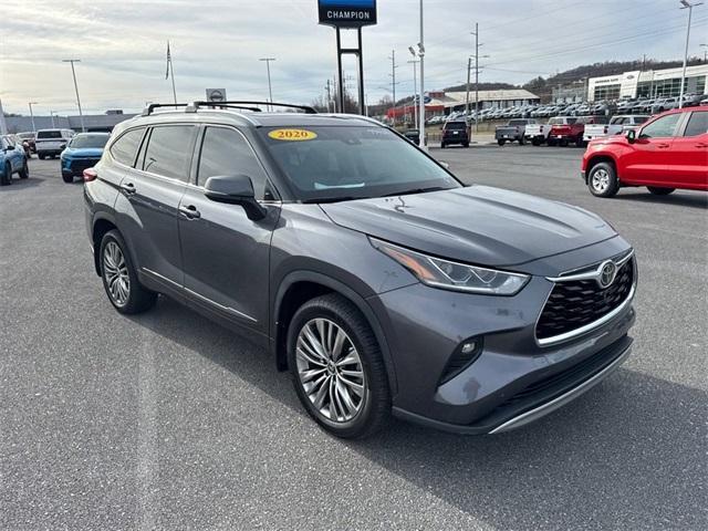 used 2020 Toyota Highlander car, priced at $30,000