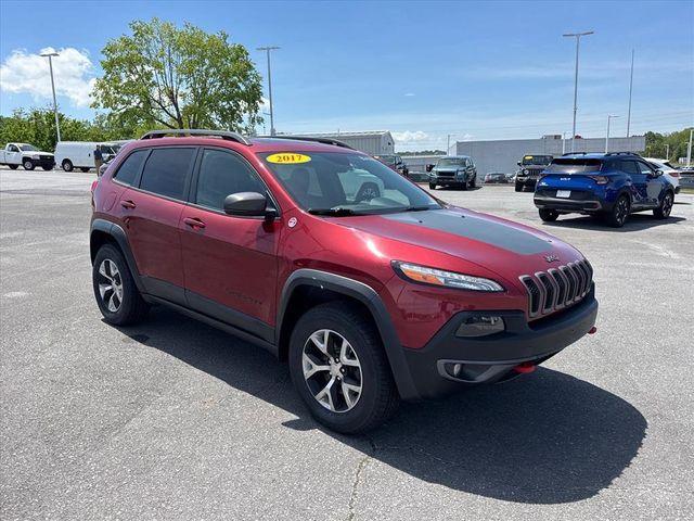 used 2017 Jeep Cherokee car, priced at $16,000