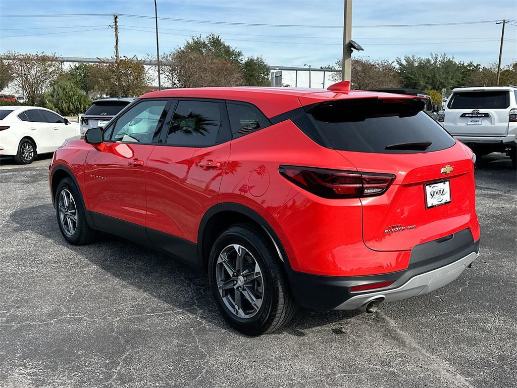 used 2025 Chevrolet Blazer car, priced at $28,089