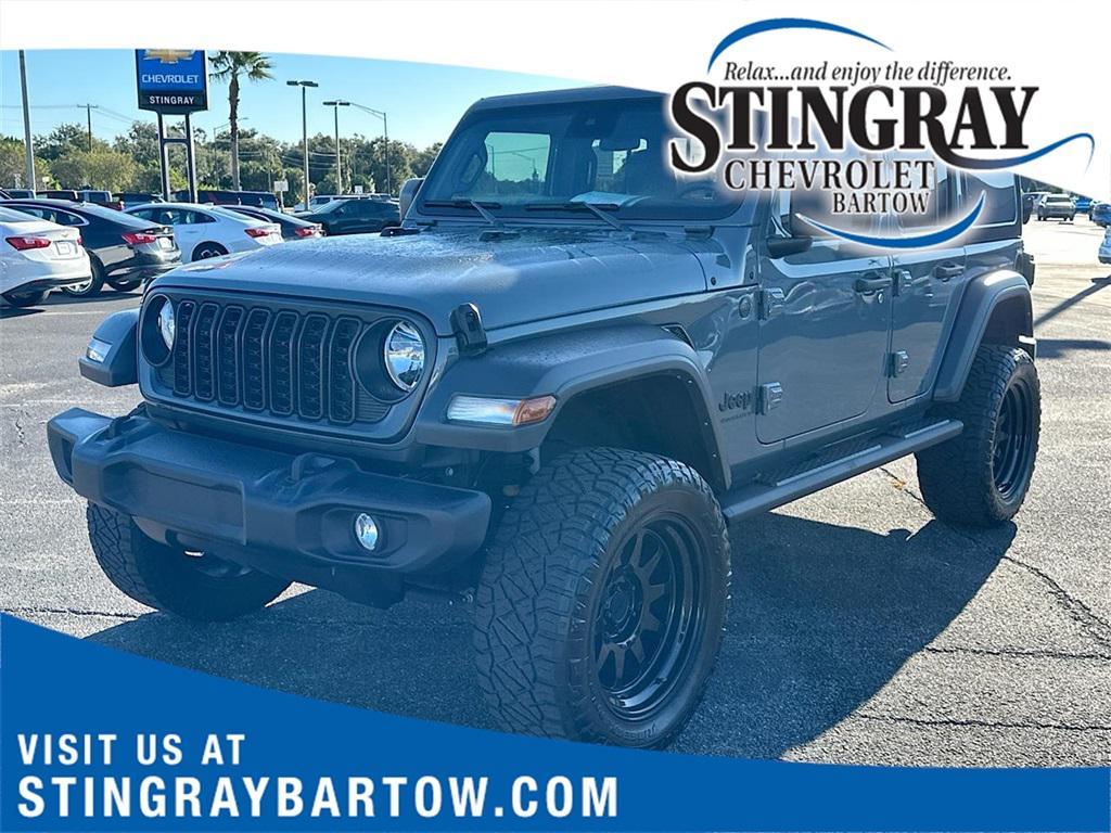 used 2024 Jeep Wrangler car, priced at $35,935