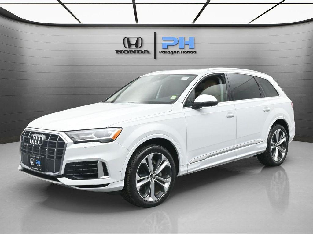 used 2021 Audi Q7 car, priced at $29,000
