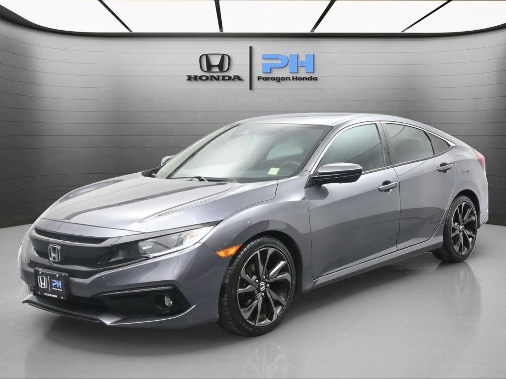 used 2020 Honda Civic car, priced at $18,000