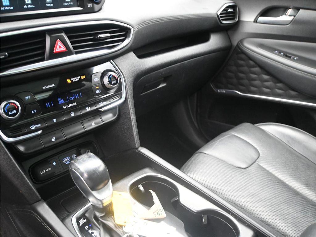 used 2020 Hyundai Santa Fe car, priced at $18,500
