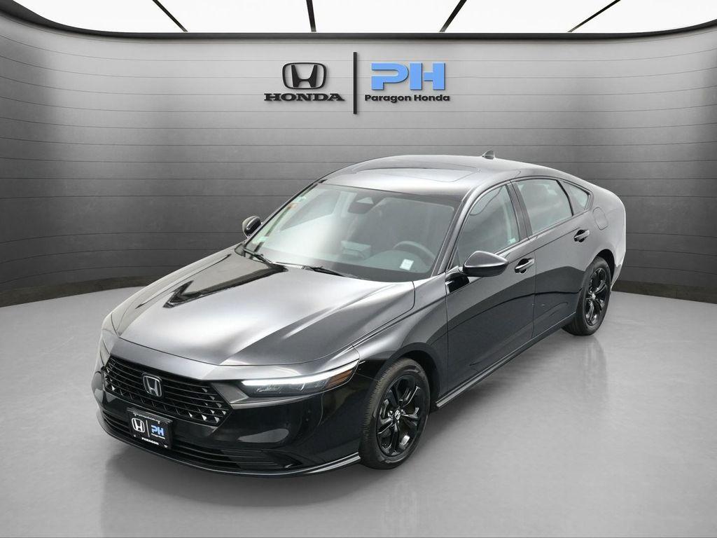 2025 Crystal Black Pearl Honda Accord