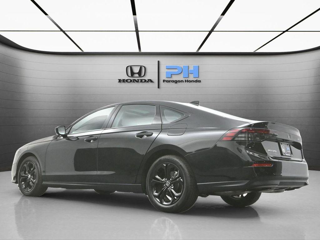 2025 Crystal Black Pearl Honda Accord