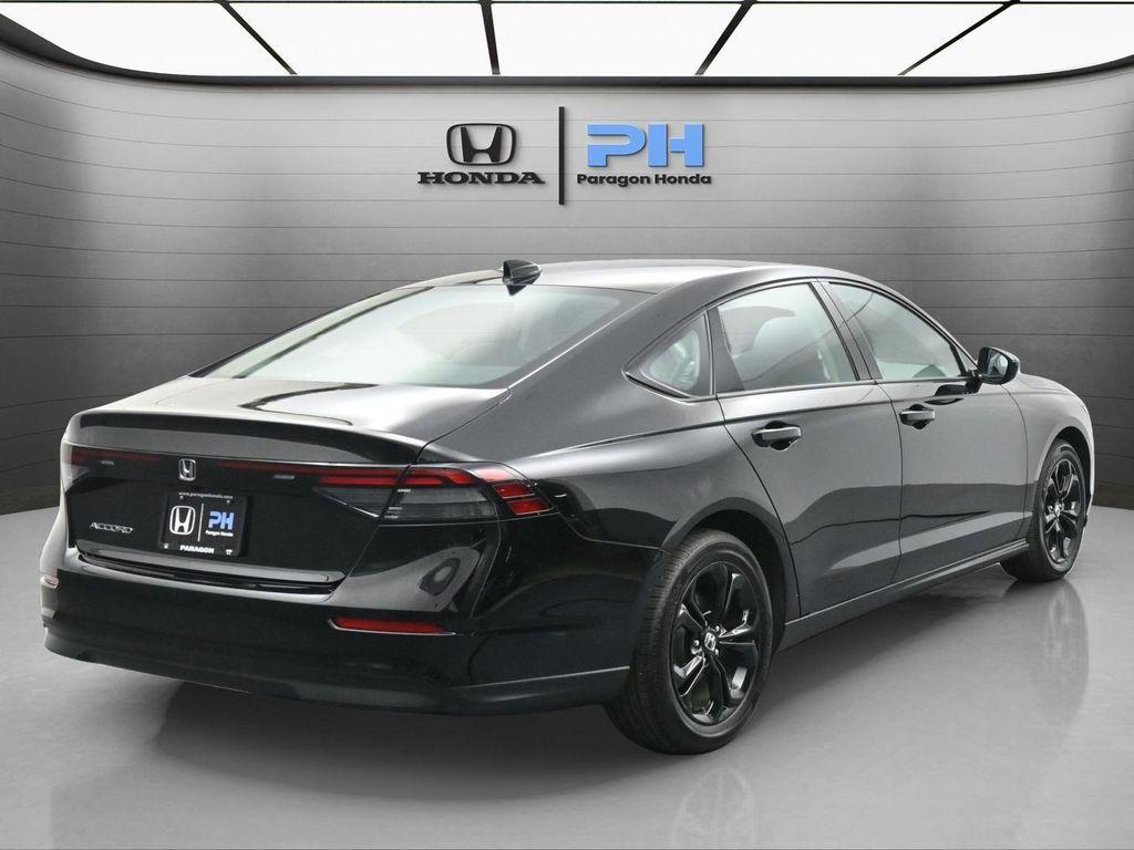 2025 Crystal Black Pearl Honda Accord