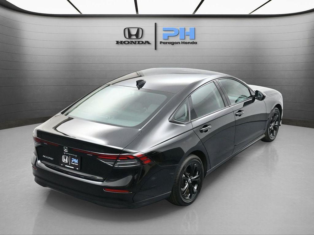 2025 Crystal Black Pearl Honda Accord