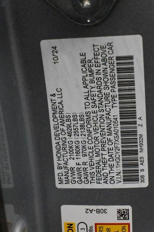 used 2025 Honda Accord Hybrid car, priced at $28,500