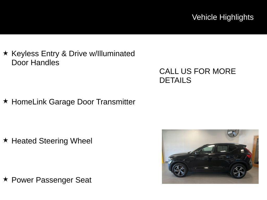 used 2023 Volvo XC40 car, priced at $25,495