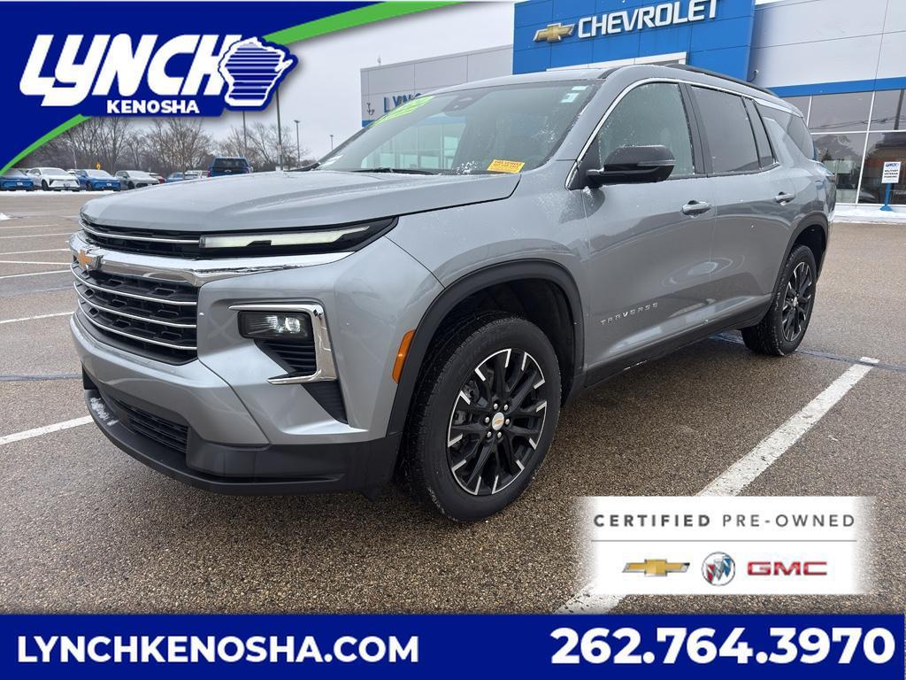 used 2024 Chevrolet Traverse car, priced at $36,968