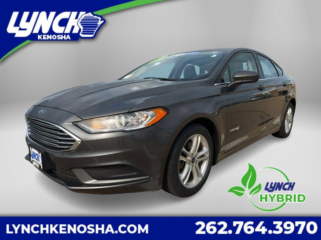 used 2018 Ford Fusion Hybrid car, priced at $14,693