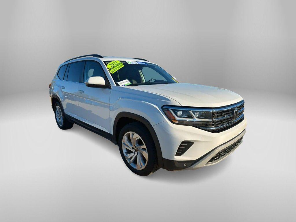 used 2021 Volkswagen Atlas car, priced at $22,776