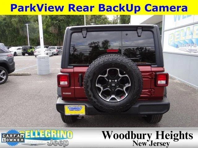 used 2021 Jeep Wrangler Unlimited car, priced at $27,487