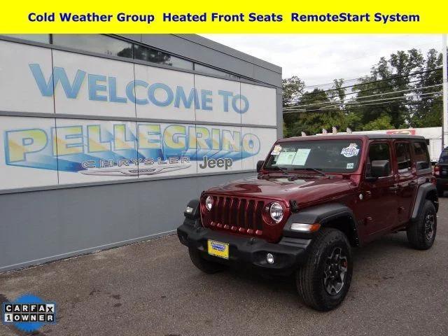 used 2021 Jeep Wrangler Unlimited car, priced at $27,487
