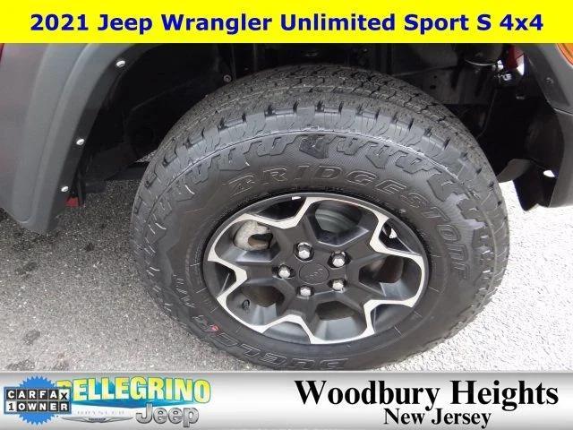 used 2021 Jeep Wrangler Unlimited car, priced at $27,487