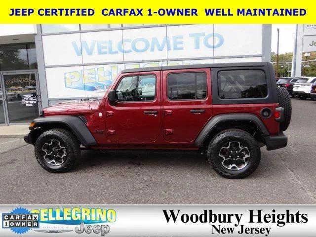 used 2021 Jeep Wrangler Unlimited car, priced at $27,487