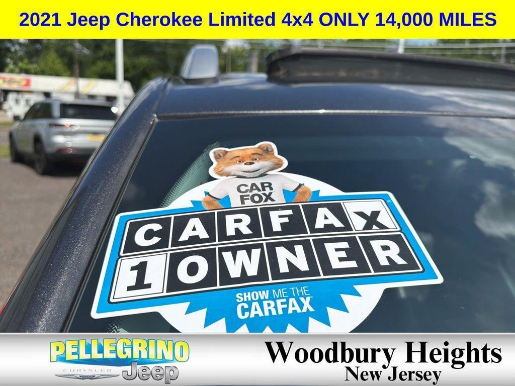 used 2021 Jeep Cherokee car, priced at $24,592