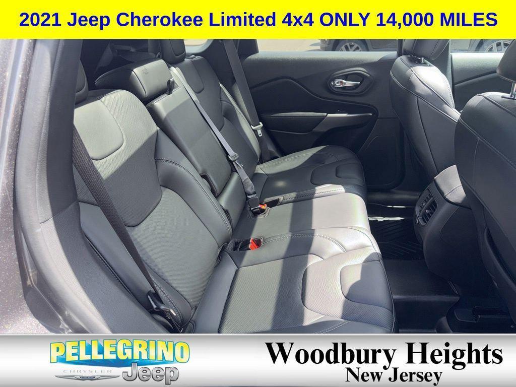 used 2021 Jeep Cherokee car, priced at $24,592