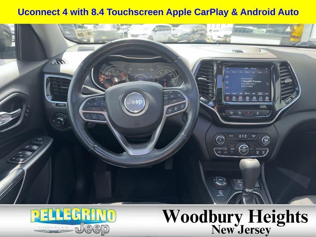 used 2021 Jeep Cherokee car, priced at $24,592