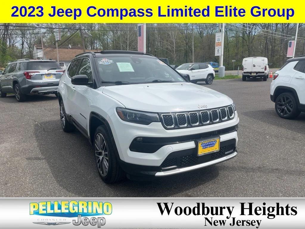used 2023 Jeep Compass car, priced at $24,999