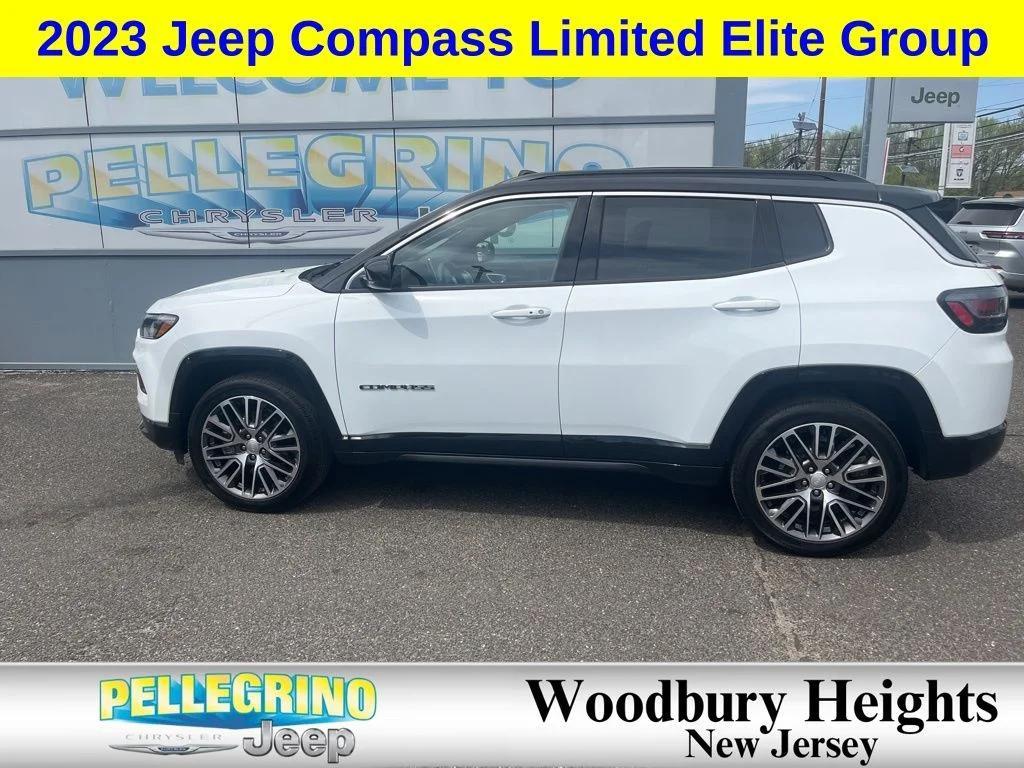 used 2023 Jeep Compass car, priced at $24,999