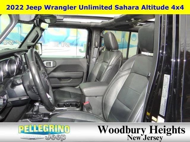 used 2022 Jeep Wrangler Unlimited car, priced at $35,587