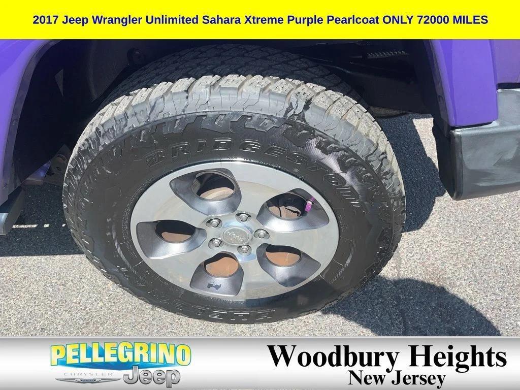 used 2017 Jeep Wrangler Unlimited car, priced at $18,810