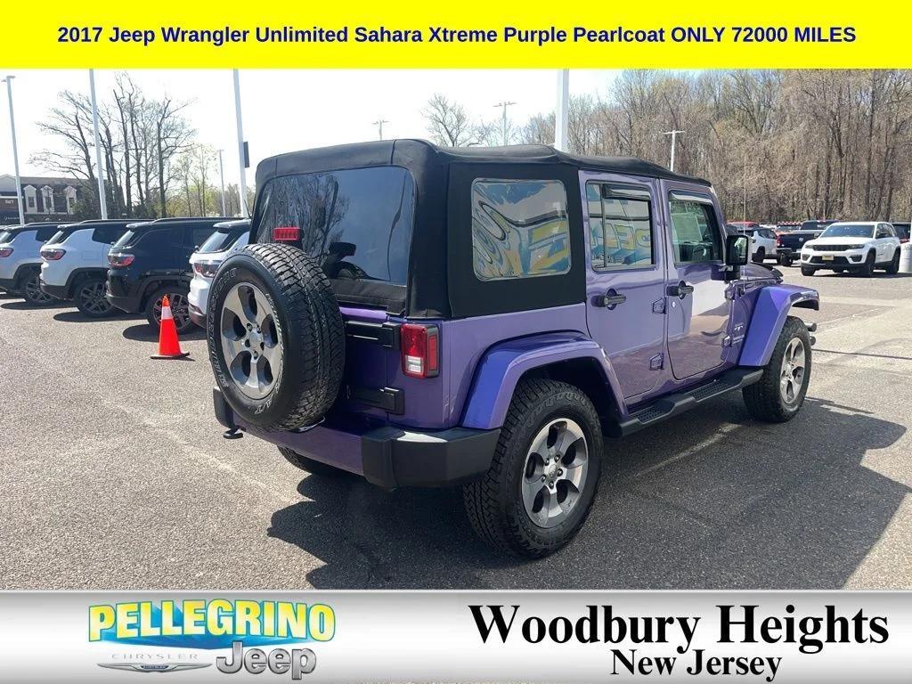 used 2017 Jeep Wrangler Unlimited car, priced at $18,810