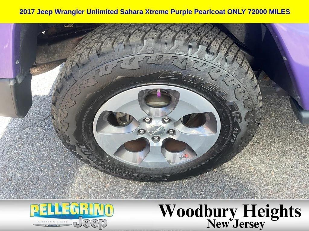 used 2017 Jeep Wrangler Unlimited car, priced at $18,810