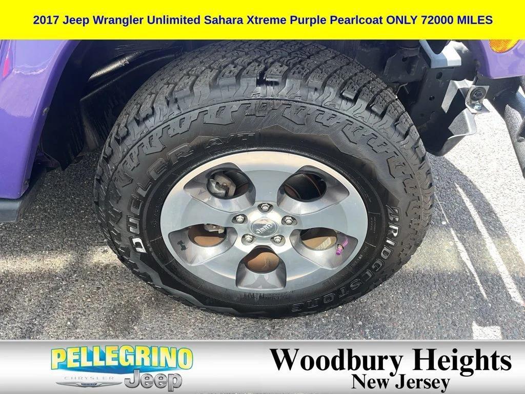 used 2017 Jeep Wrangler Unlimited car, priced at $18,810
