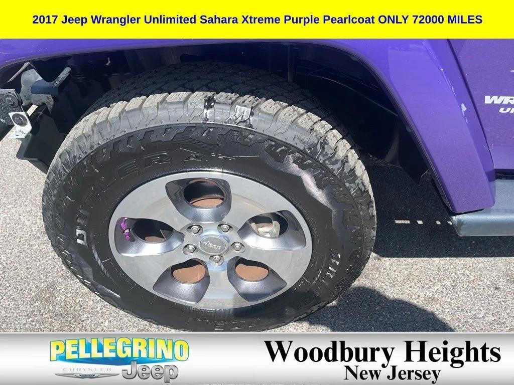 used 2017 Jeep Wrangler Unlimited car, priced at $18,810