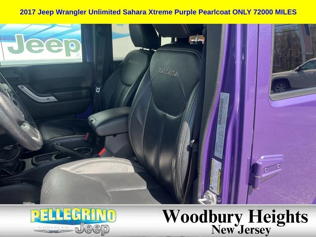 used 2017 Jeep Wrangler Unlimited car, priced at $18,810