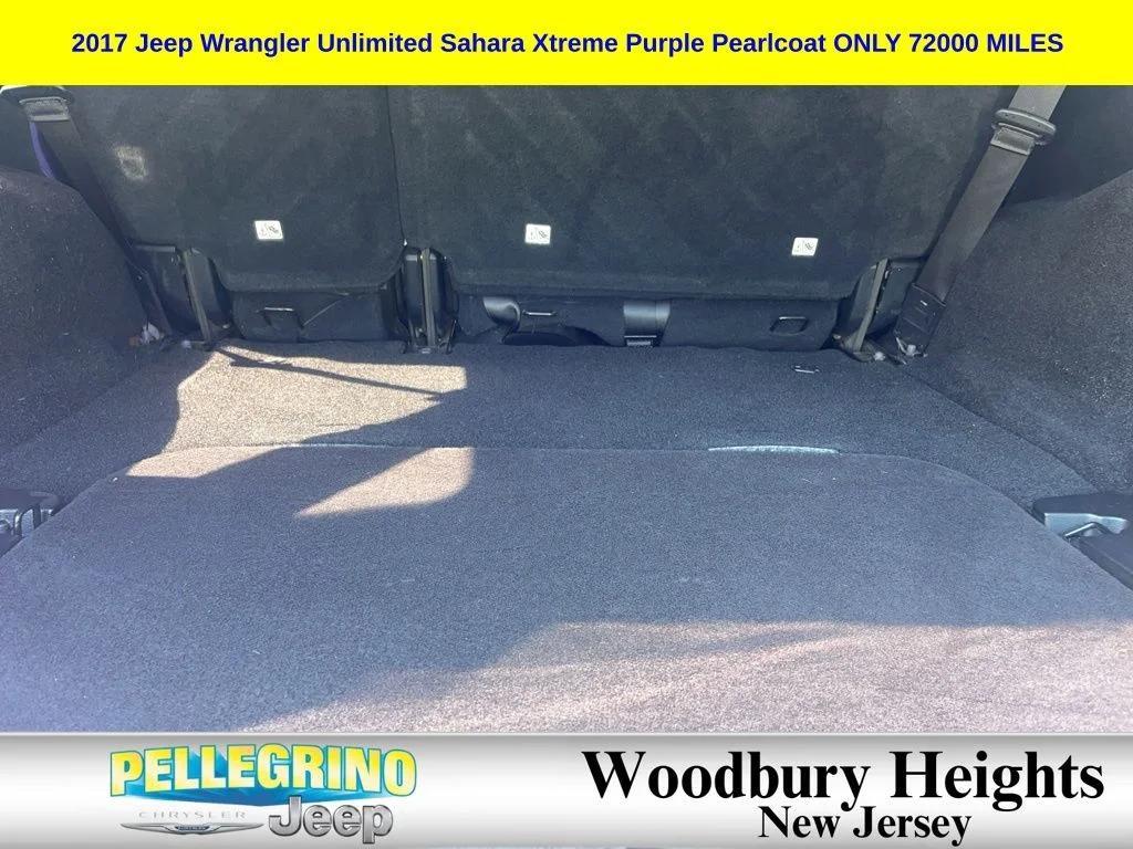 used 2017 Jeep Wrangler Unlimited car, priced at $18,810