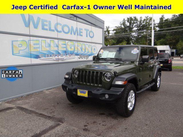 used 2021 Jeep Wrangler Unlimited car, priced at $30,599