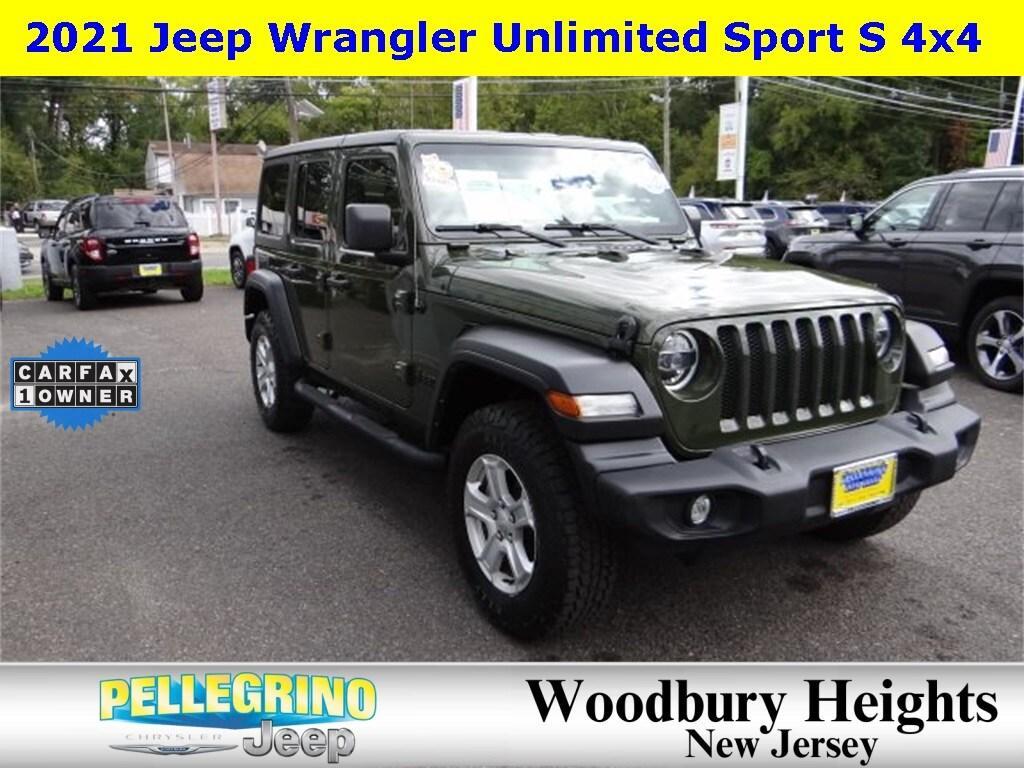 used 2021 Jeep Wrangler Unlimited car, priced at $30,000