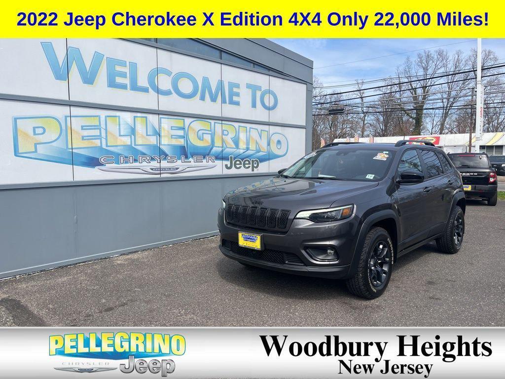 used 2022 Jeep Cherokee car, priced at $25,753